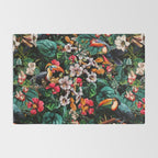 Exotic Blooms and Toucans Rug Gallery Image 2