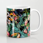 Exotic Blooms and Toucans Coffee Mug Gallery Image 1