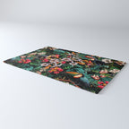 Exotic Blooms and Toucans Rug Gallery Image 3