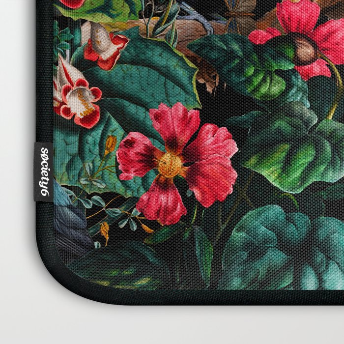Exotic Blooms and Toucans Laptop Sleeve Gallery Image 3