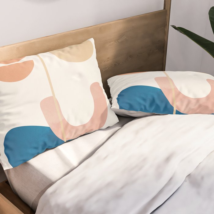 Set Line Flow 03 Pillow Sham Gallery Image 2