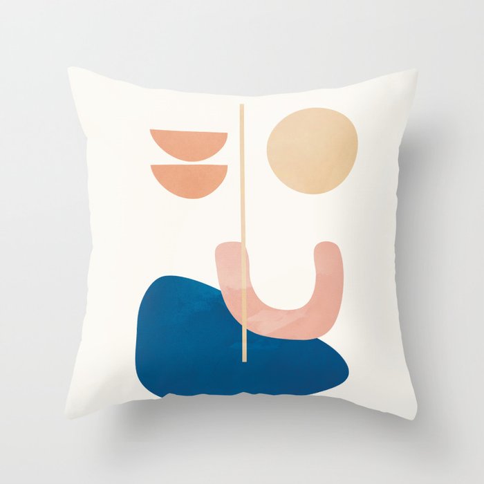 Set Line Flow 03 Throw Pillow Gallery Image 6