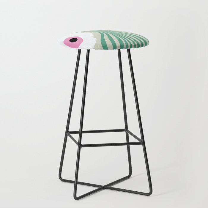 Floral pottery delight Stool Gallery Image 1
