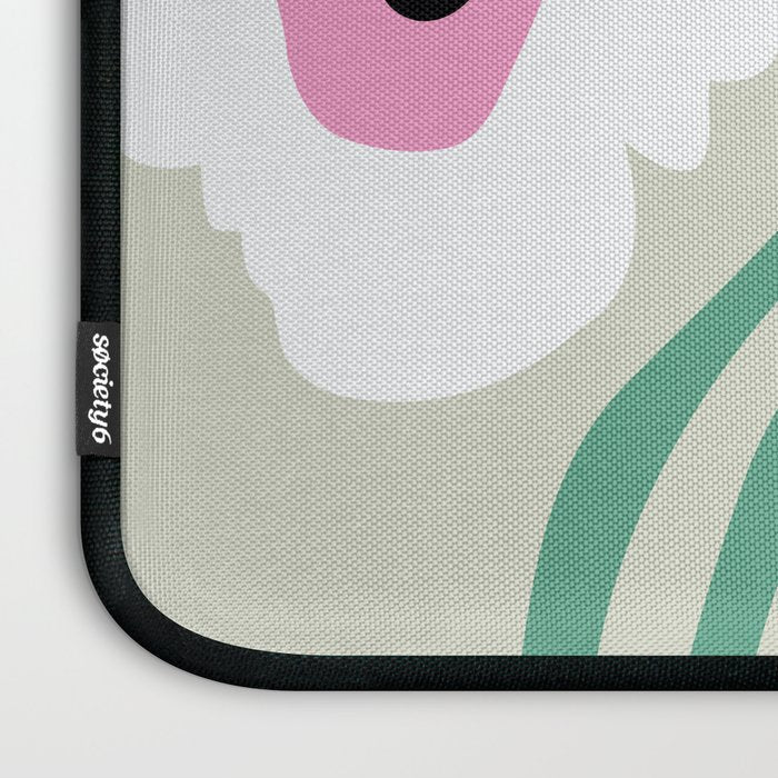 Floral pottery delight Laptop Sleeve Gallery Image 3