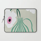 Floral pottery delight Laptop Sleeve Gallery Image 1