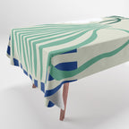 Floral pottery delight Tablecloth Gallery Image 1