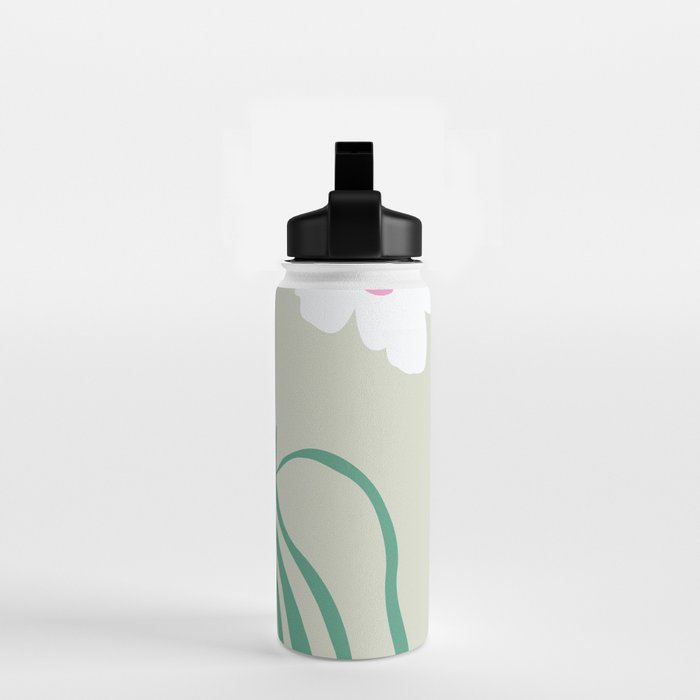 Floral pottery delight Water Bottle Gallery Image 2