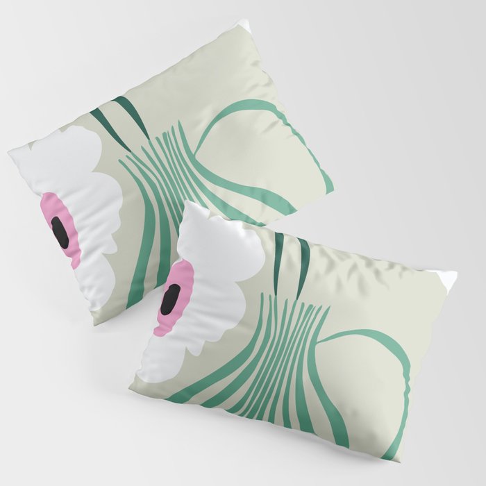 Floral pottery delight Pillow Sham Gallery Image 1