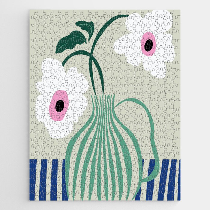 Floral pottery delight Jigsaw Puzzle Gallery Image 1