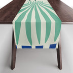 Floral pottery delight Table Runner Gallery Image 1