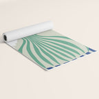 Floral pottery delight Yoga Mat Gallery Image 2