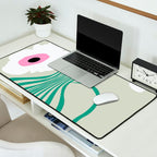 Floral pottery delight Desk Mat Gallery Image 2