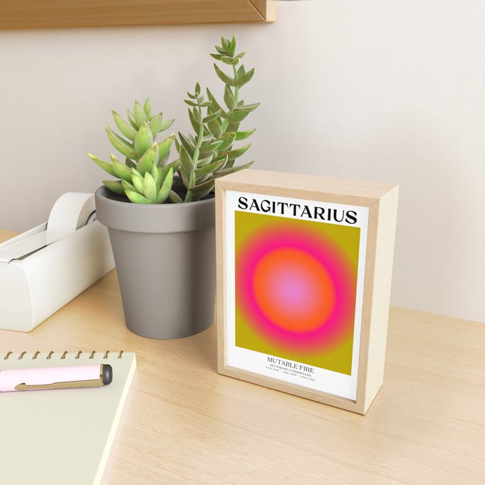 Sagittarius Gradient Print Mini Art Print Gallery Image 2