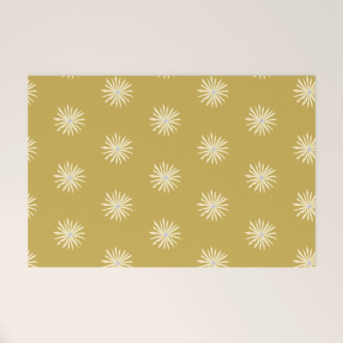 Retro Sun  Welcome Mat Gallery Image 1