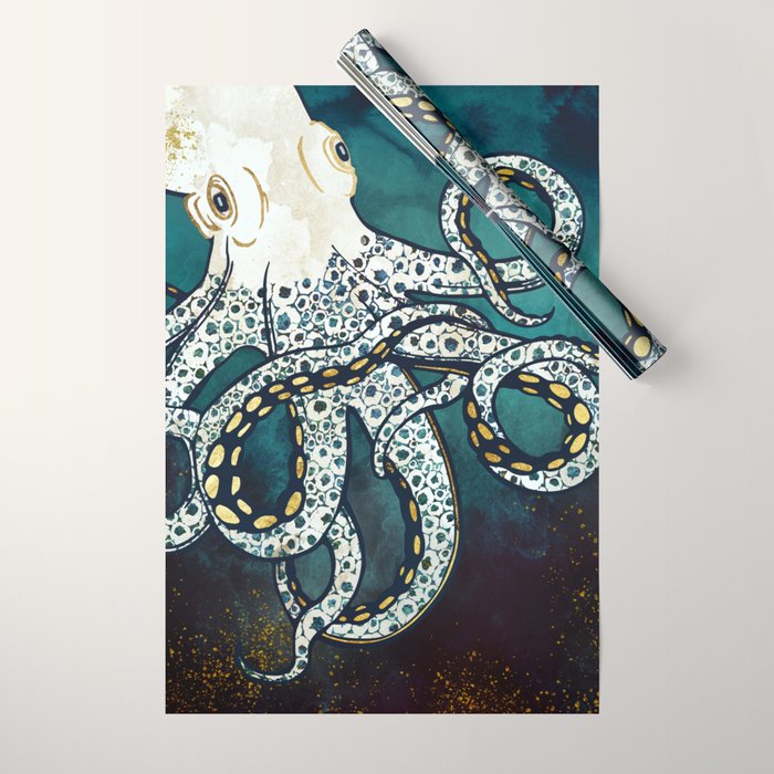 Underwater Dream VII Wrapping Paper Gallery Image 1