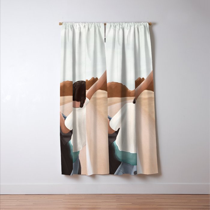 Spring Break Trip Window Curtain Gallery Image 3