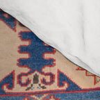 Square Bloom Kazak Handmade Rug Comforter Gallery Image 4