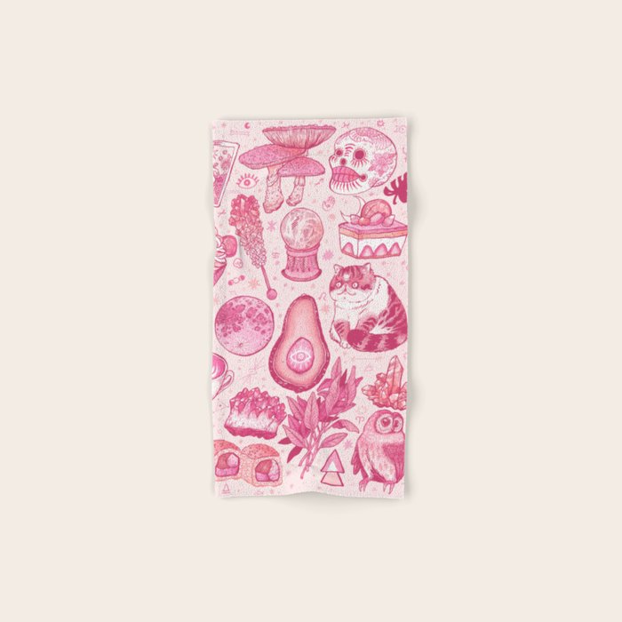 Millennial Witch Bath Towel Gallery Image 1