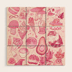 Millennial Witch Wood Wall Art Gallery Image 1