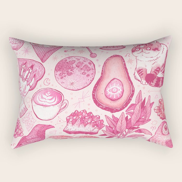 Millennial Witch Rectangular Pillow Gallery Image 1