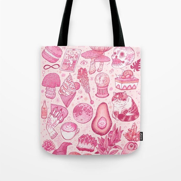 Millennial Witch Tote Bag Gallery Image 1