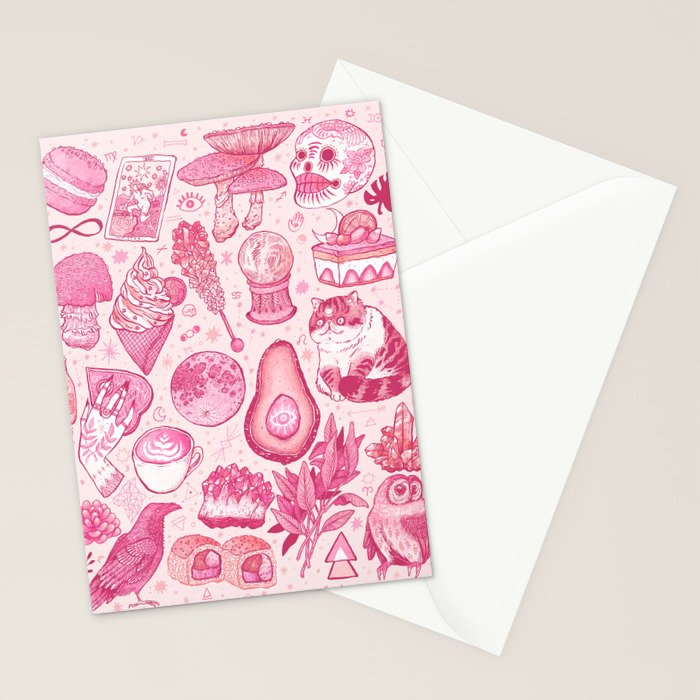 Millennial Witch Stationery Card Gallery Image 2