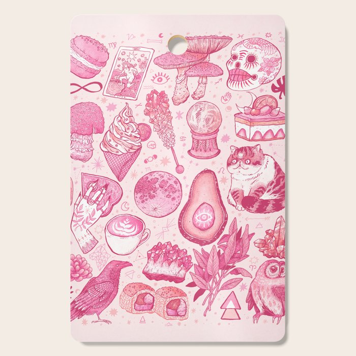 Millennial Witch Cutting Board Gallery Image 1