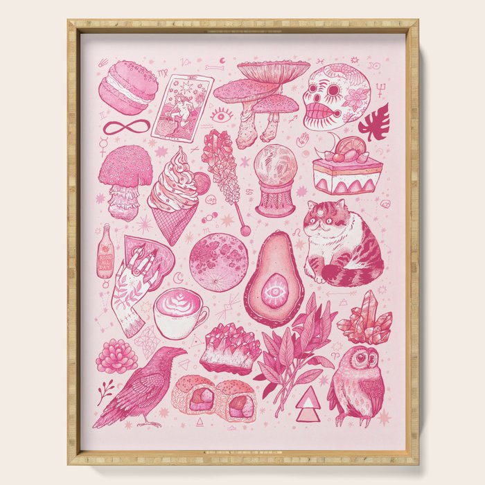 Millennial Witch Serving Tray Gallery Image 1