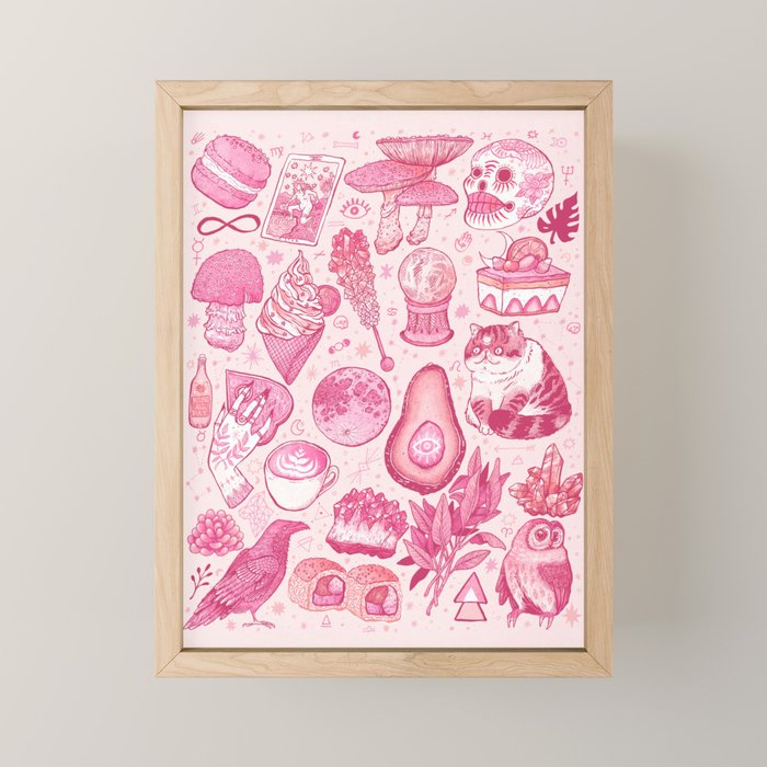 Millennial Witch Mini Art Print Gallery Image 1