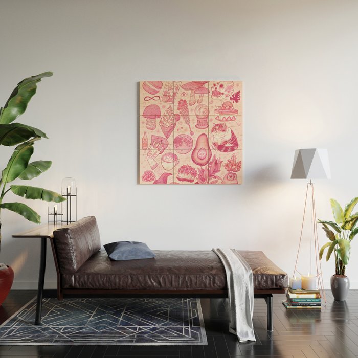 Millennial Witch Wood Wall Art Gallery Image 2