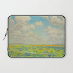 Granville Redmond Spring Antelope Valley Beautiful Landscape Painting Blue Sky Green Flower Filled F Laptop Sleeve Gallery Image 1
