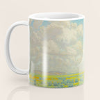 Granville Redmond Spring Antelope Valley Beautiful Landscape Painting Blue Sky Green Flower Filled F Coffee Mug Gallery Image 3