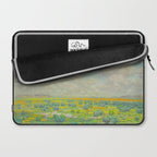 Granville Redmond Spring Antelope Valley Beautiful Landscape Painting Blue Sky Green Flower Filled F Laptop Sleeve Gallery Image 2