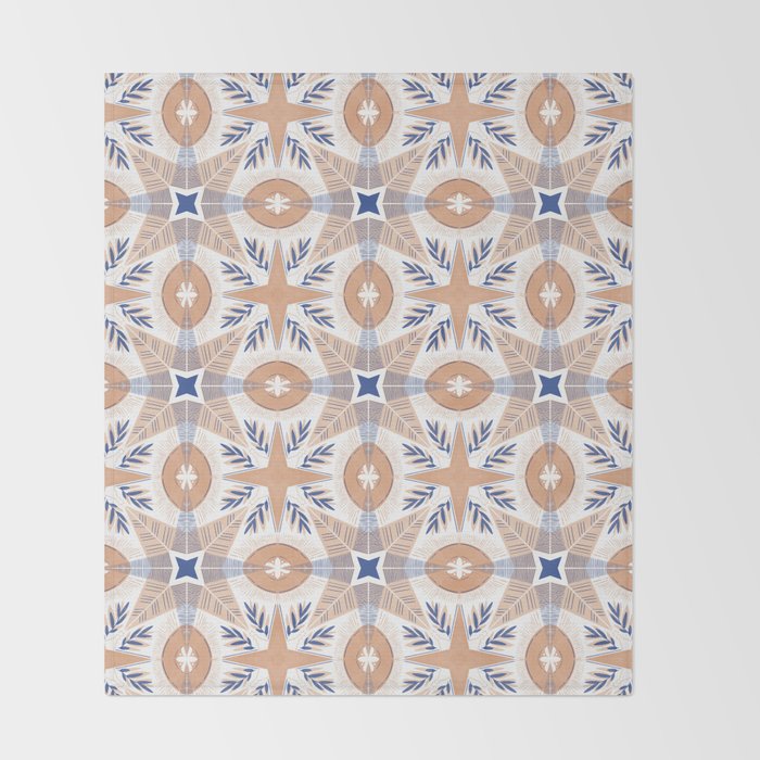 Summer Tile BP 24 Throw Blanket Gallery Image 2