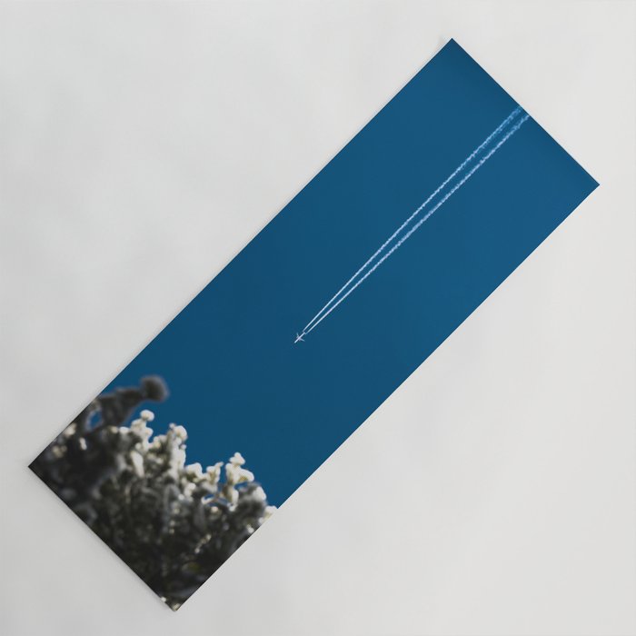 Jetset - Bluest Blue Yoga Mat Gallery Image 1