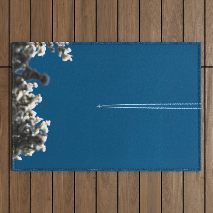 Jetset - Bluest Blue Outdoor Rug Gallery Image 1