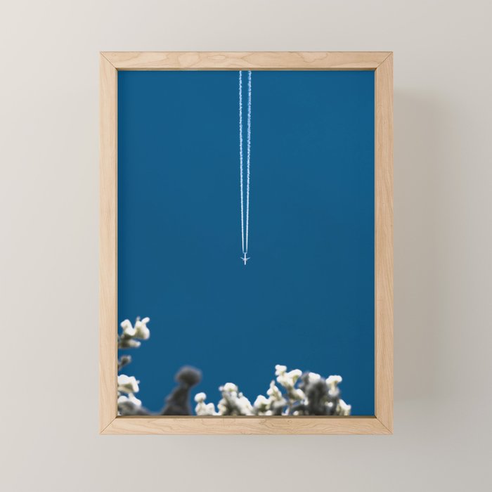 Jetset - Bluest Blue Mini Art Print Gallery Image 1