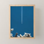 Jetset - Bluest Blue Mini Art Print Gallery Image 1