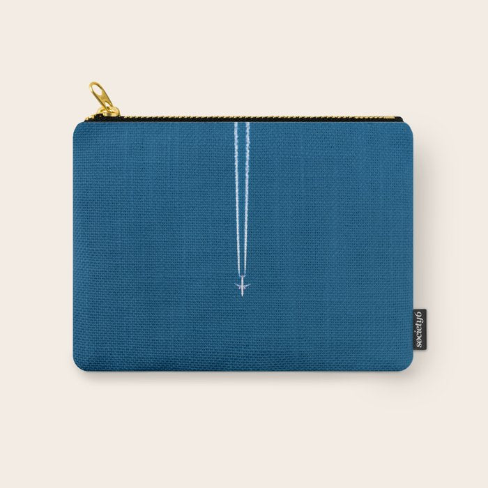 Jetset - Bluest Blue Carry All Pouch Gallery Image 1