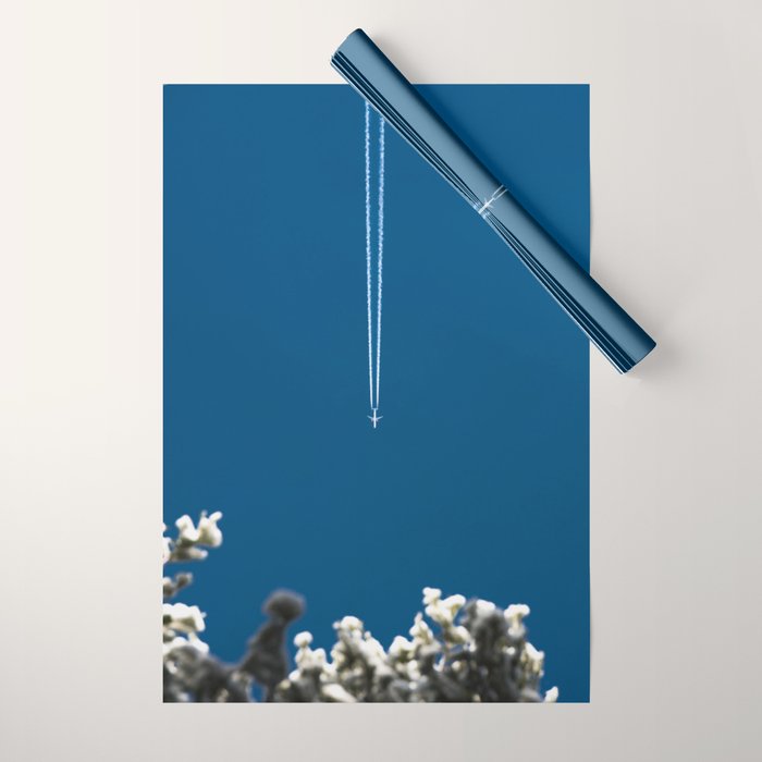 Jetset - Bluest Blue Wrapping Paper Gallery Image 1