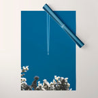 Jetset - Bluest Blue Wrapping Paper Gallery Image 1