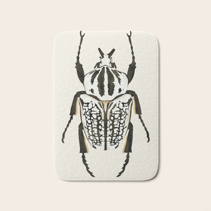 beetle insect Bath Mat Gallery Image 1