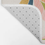 Multicolorful Leaf Design Bath Mat Gallery Image 2
