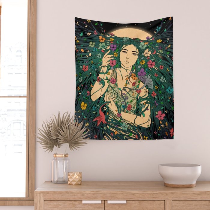 Tangled Up in Life Wall Tapestry Gallery Image 2