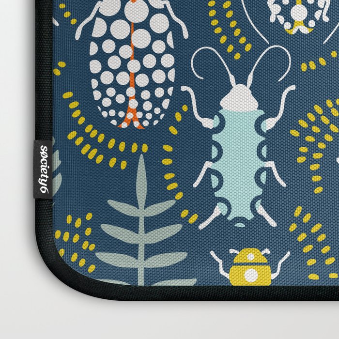 Beetle collection in dark Laptop Sleeve Gallery Image 3