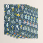Beetle collection in dark Wrapping Paper Gallery Image 3