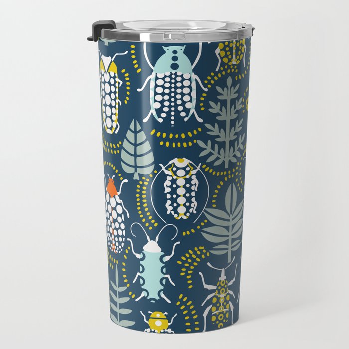 Beetle collection in dark Travel Mug Gallery Image 3