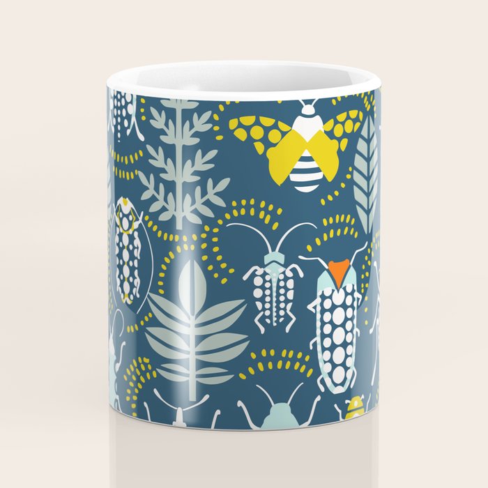 Beetle collection in dark Coffee Mug Gallery Image 4