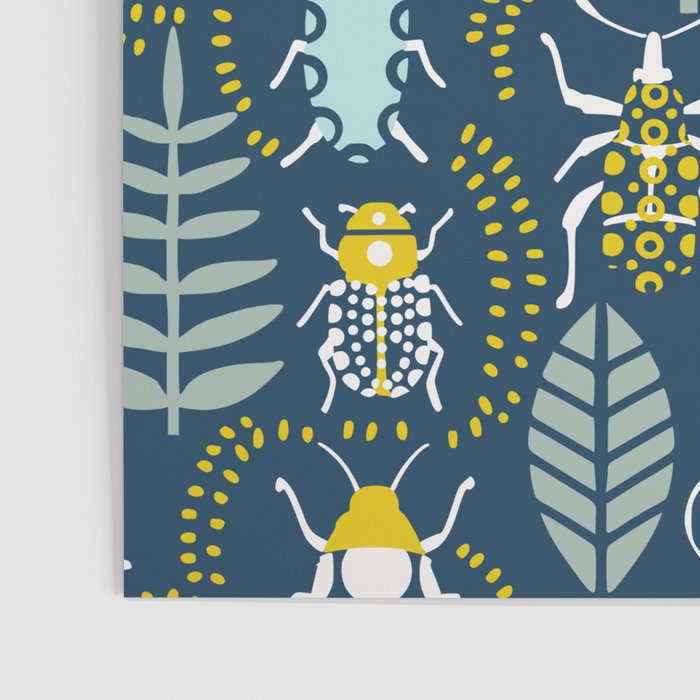 Beetle collection in dark Poster Gallery Image 3