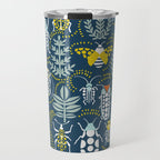 Beetle collection in dark Travel Mug Gallery Image 1
